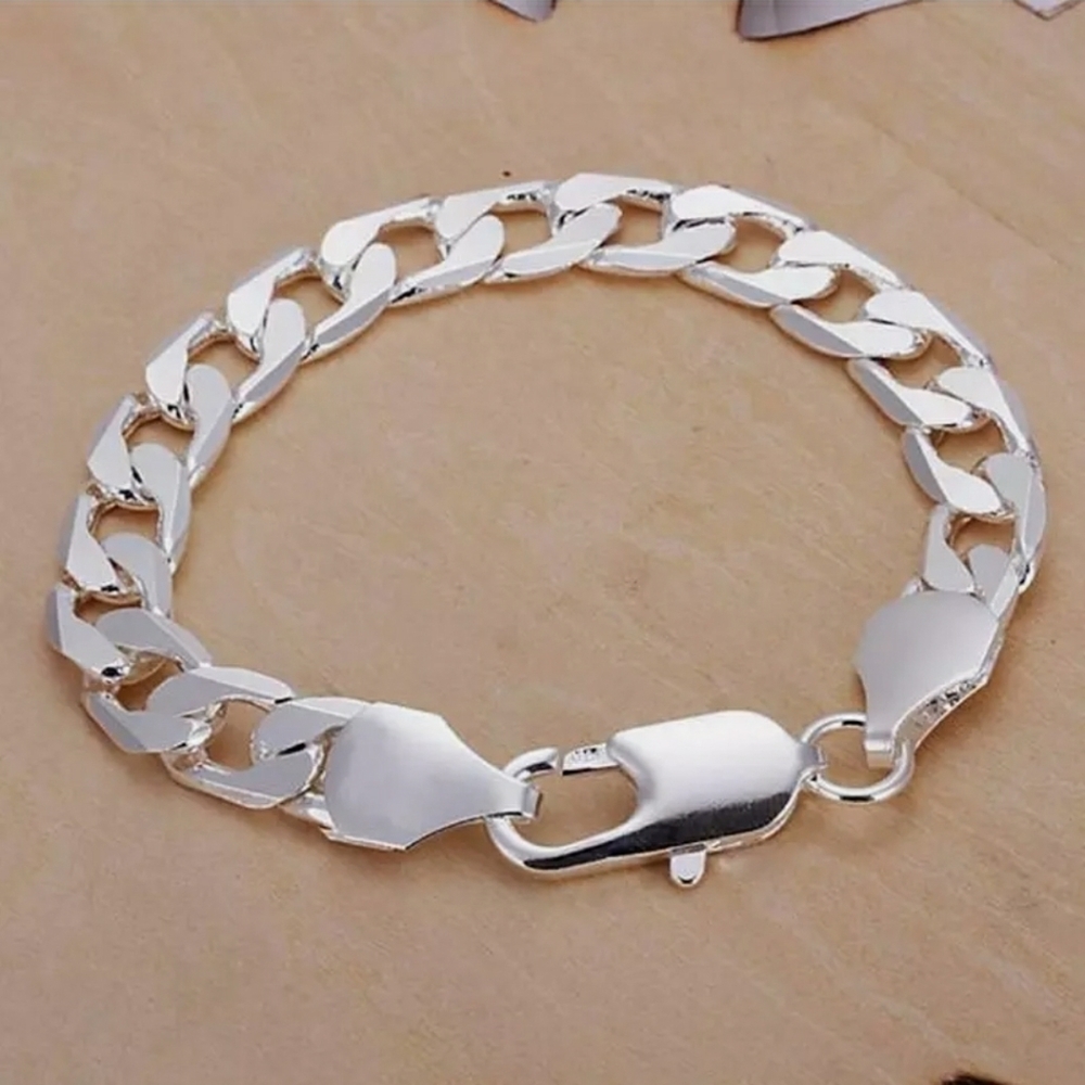 FINAL SALE 24" Cuban Link Chain or Bracelet - Picture 2 of 4